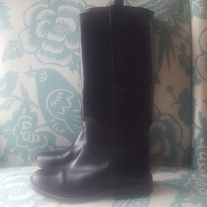 Black Leather Boots